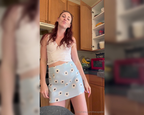 Cay Wild aka thecaywild - 05-27-2024 OnlyFans Video - A real life look at what moms do while we bake for our Memorial Day BBQ