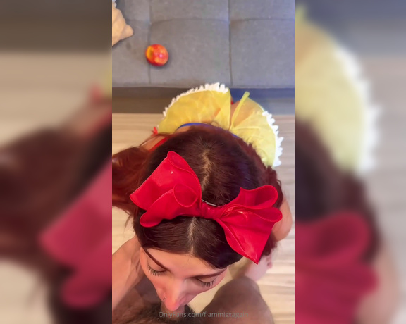 Fiamma Mis aka fiammisxagain - 10-01-2024 OnlyFans Video - Hice mi propia adaptacion de blancanieves por este mes de halloween 3 espero que les guste