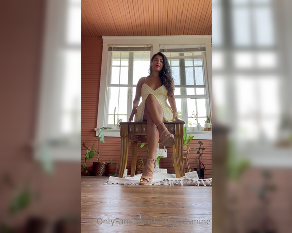 Jasmine Sherni aka jasminesherni - 02-15-2024 OnlyFans Video - Come tell me how pretty my pussy and heels are