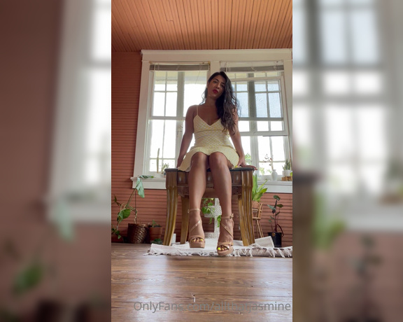 Jasmine Sherni aka jasminesherni - 02-15-2024 OnlyFans Video - Come tell me how pretty my pussy and heels are