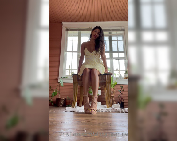 Jasmine Sherni aka jasminesherni - 02-15-2024 OnlyFans Video - Come tell me how pretty my pussy and heels are