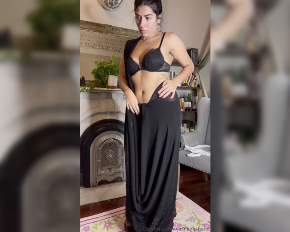 Jasmine Sherni aka jasminesherni - 02-09-2024 OnlyFans Video - Saree BTS for those of you who want to see my full progress videos of draping