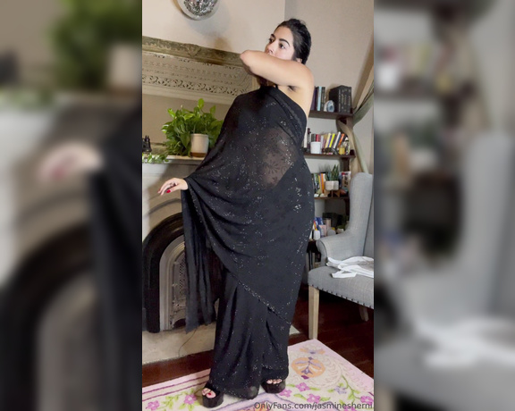 Jasmine Sherni aka jasminesherni - 02-09-2024 OnlyFans Video - Saree BTS for those of you who want to see my full progress videos of draping