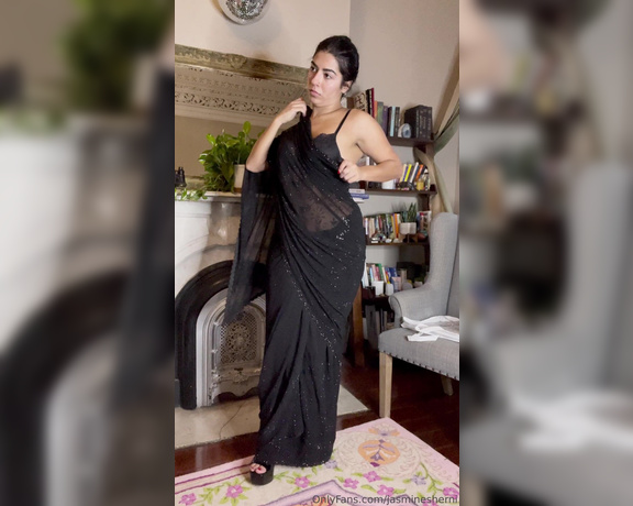 Jasmine Sherni aka jasminesherni - 02-09-2024 OnlyFans Video - Saree BTS for those of you who want to see my full progress videos of draping