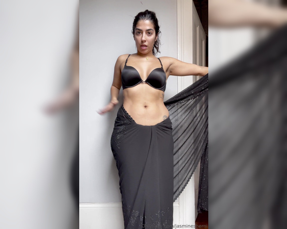 Jasmine Sherni aka jasminesherni - 02-09-2024 OnlyFans Video - Saree BTS for those of you who want to see my full progress videos of draping