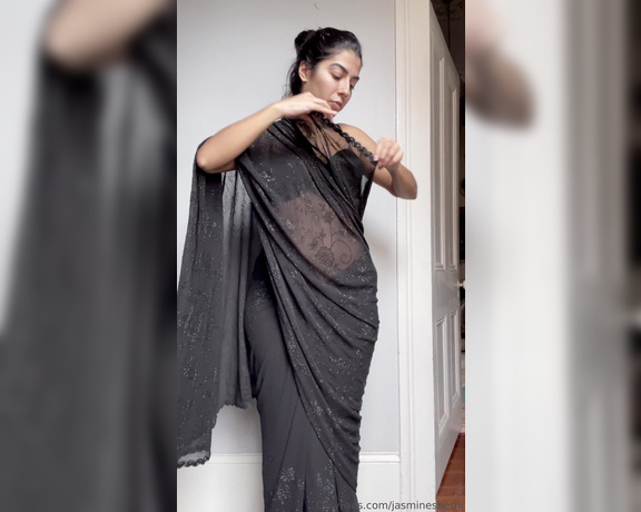 Jasmine Sherni aka jasminesherni - 02-09-2024 OnlyFans Video - Saree BTS for those of you who want to see my full progress videos of draping