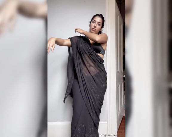 Jasmine Sherni aka jasminesherni - 02-09-2024 OnlyFans Video - Saree BTS for those of you who want to see my full progress videos of draping