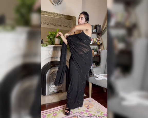 Jasmine Sherni aka jasminesherni - 02-09-2024 OnlyFans Video - Saree BTS for those of you who want to see my full progress videos of draping