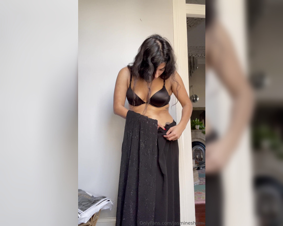 Jasmine Sherni aka jasminesherni - 02-09-2024 OnlyFans Video - Saree BTS for those of you who want to see my full progress videos of draping