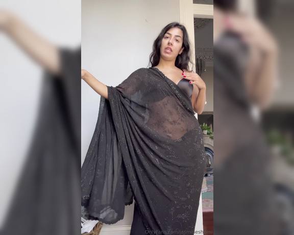 Jasmine Sherni aka jasminesherni - 02-09-2024 OnlyFans Video - Saree BTS for those of you who want to see my full progress videos of draping