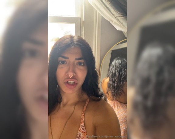 Jasmine Sherni aka jasminesherni - 04-24-2024 OnlyFans Video - my hairdresser is a WITCH ISTG she does MAGIC to my hair