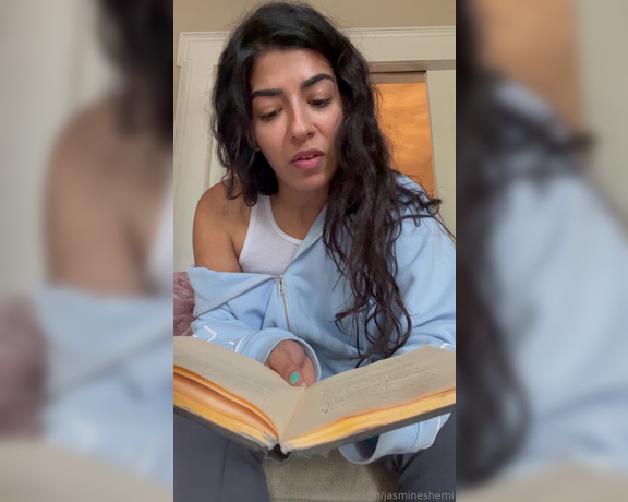 Jasmine Sherni aka jasminesherni - 03-24-2024 OnlyFans Video - Reading 7 The Prophet by Khalil Gibran