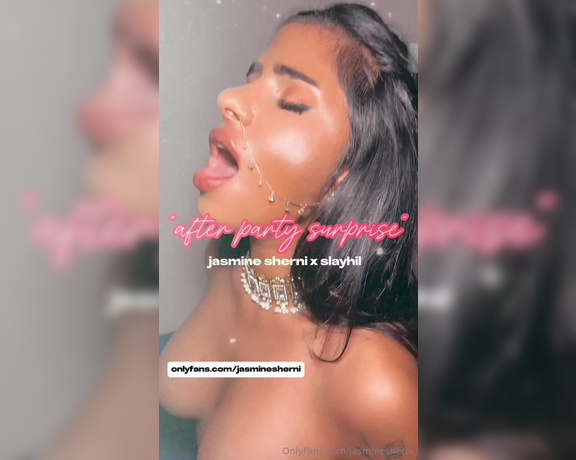 Jasmine Sherni aka jasminesherni - 04-12-2024 OnlyFans Video - Are you cumming to the After Party with me and slayhil