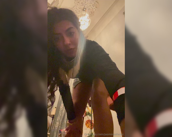 Jasmine Sherni aka jasminesherni - 06-24-2024 OnlyFans Video - The skirt felt too tight  Do you like this angle