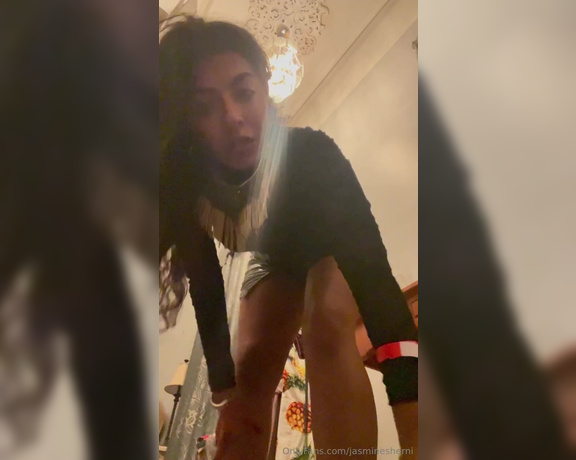 Jasmine Sherni aka jasminesherni - 06-24-2024 OnlyFans Video - The skirt felt too tight  Do you like this angle