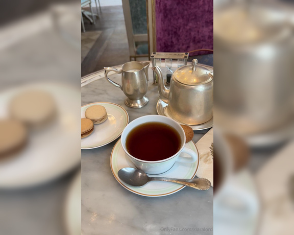 Kiara Lord aka kiaralord - 03-21-2024 OnlyFans Video - Afternoon tea