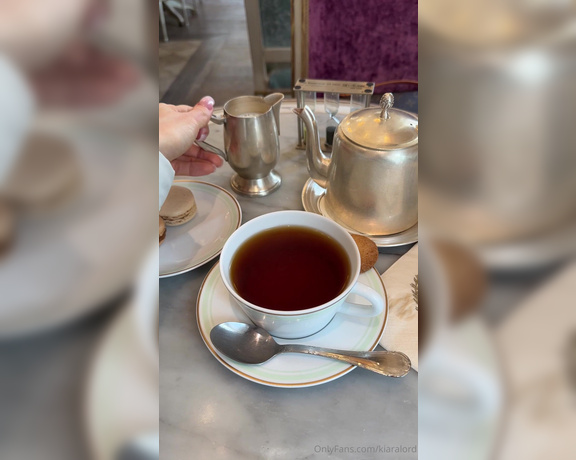 Kiara Lord aka kiaralord - 03-21-2024 OnlyFans Video - Afternoon tea