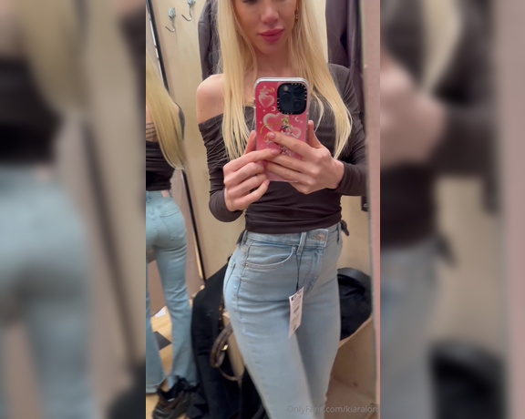 Kiara Lord aka kiaralord - 04-20-2024 OnlyFans Video - The hottest girl next door  Trying on some new jeans to show off those sporty