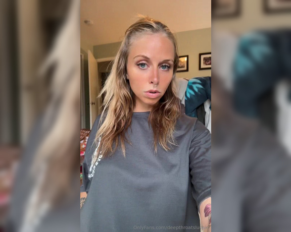 Mila Slushie aka deepthroatslushie - 05-07-2024 OnlyFans Video - little tease for you this morning