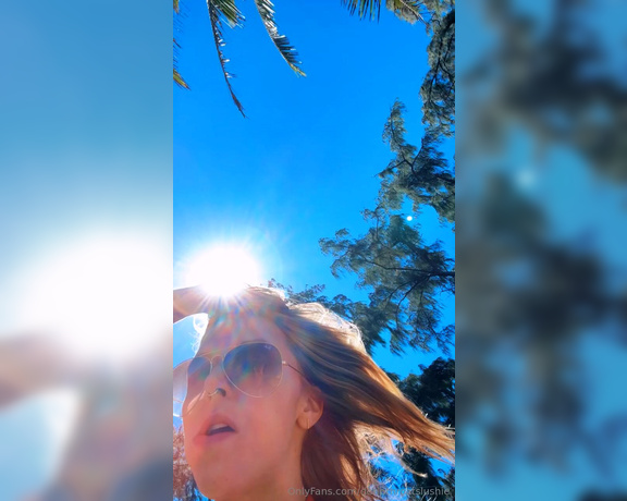 Mila Slushie aka deepthroatslushie - 07-04-2024 OnlyFans Video - lifes good, look at this view yesterday