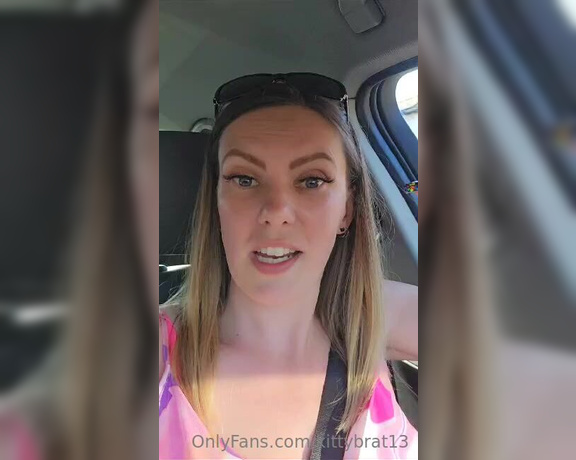 Kittybrat13 aka kittybrat13 - 06-25-2023 OnlyFans Video - Signal was terrible where we were, but we had the BEST time