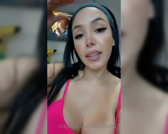 Minitinah aka minitinah02 - 03-25-2022 OnlyFans Video - hi babes