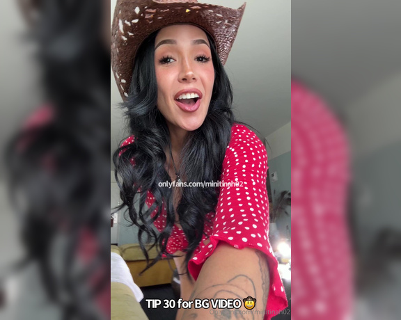 Minitinah aka minitinah02 - 06-19-2024 OnlyFans Video - Highly requested BG VIDEO IS AVAILABLE  Tip 45  COWGURL, bj, tit fuxk, cream pie