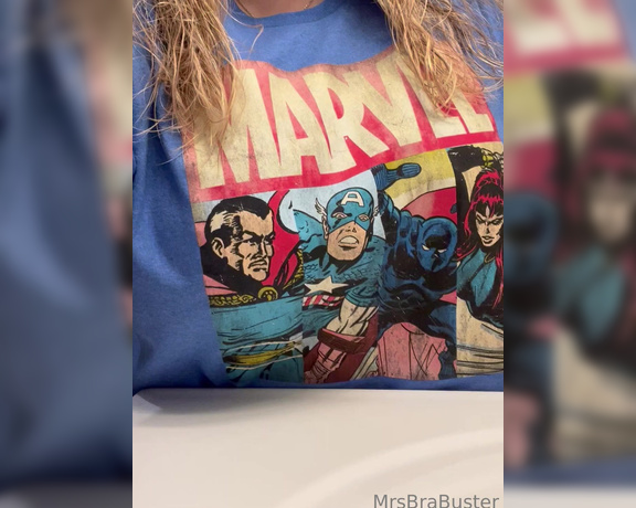 Mrs Bra Buster aka mrs_bra_buster - 01-03-2023 OnlyFans Video - Titty Tuesday Marvel edition