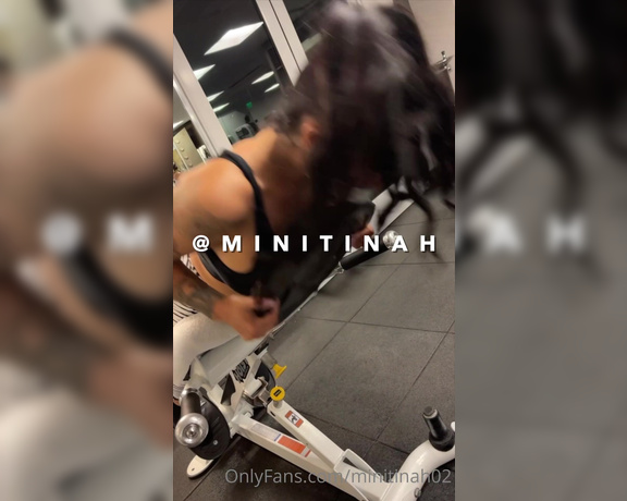 Minitinah aka minitinah02 - 01-10-2022 OnlyFans Video - do you wanna be my workout partner maybe I should do a naked workout