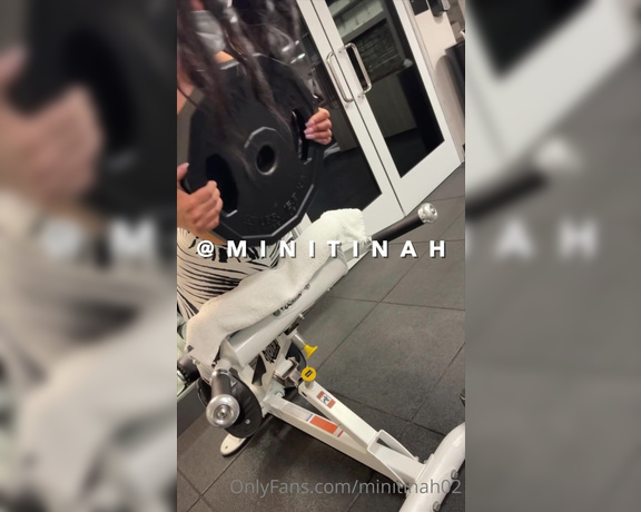 Minitinah aka minitinah02 - 01-10-2022 OnlyFans Video - do you wanna be my workout partner maybe I should do a naked workout