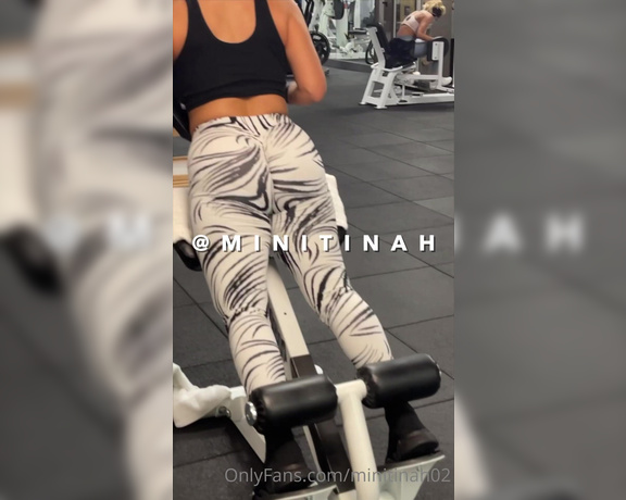 Minitinah aka minitinah02 - 01-10-2022 OnlyFans Video - do you wanna be my workout partner maybe I should do a naked workout