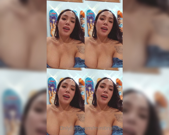 Minitinah aka minitinah02 - 12-14-2021 OnlyFans Video - GOING LIVE TOMORROW AT 4PM PST