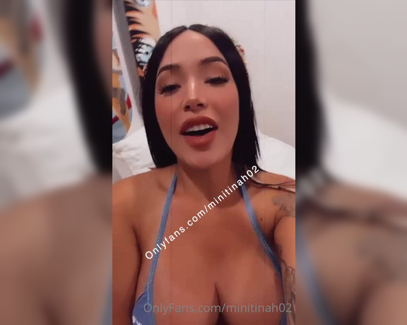 Minitinah aka minitinah02 - 03-16-2022 OnlyFans Video - live on wed 21622  make sure youre there and ready to tip so happy and