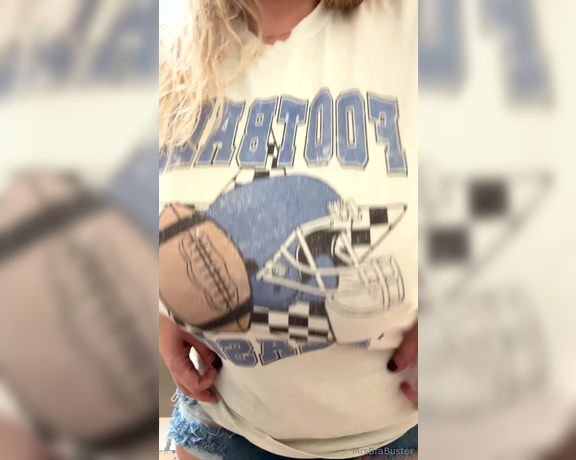 Mrs Bra Buster aka mrs_bra_buster - 01-21-2024 OnlyFans Video - Ready for some Football