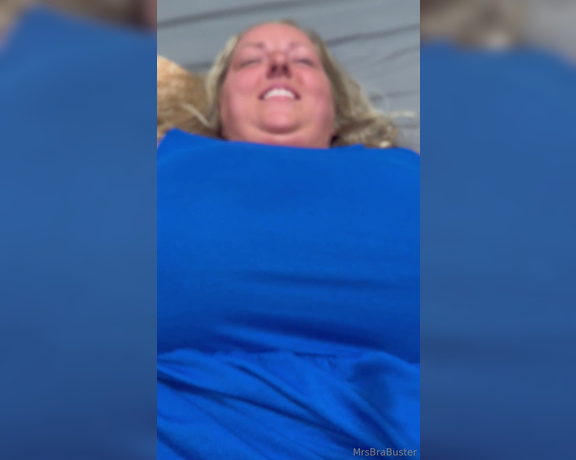 Mrs Bra Buster aka mrs_bra_buster - 07-15-2024 OnlyFans Video - A little fun with these in at dinner