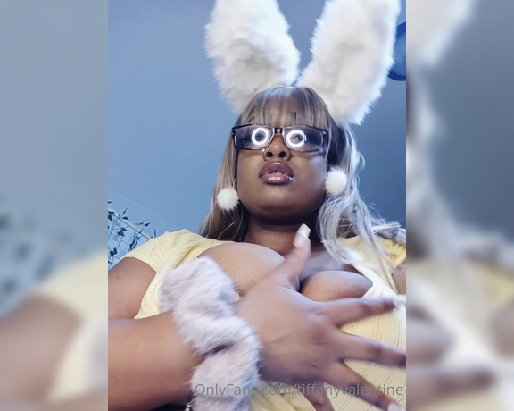 Tiffany Valentine aka tiffanybabyxox - 04-05-2021 OnlyFans Video - bunnies boobies are so squishy ,,ω,,