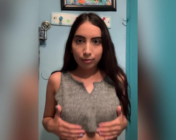 Brown & Sweet aka brownandsweet - 10-03-2021 OnlyFans Video - Can I feed you these tiny tits