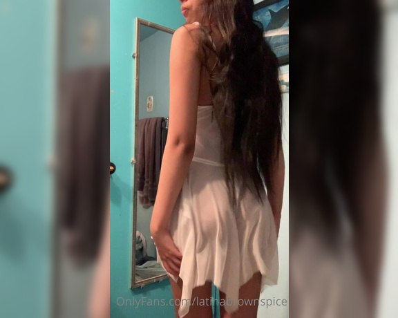 Brown & Sweet aka brownandsweet - 03-20-2022 OnlyFans Video - I love shoving my thong in my mouth like the slut I am