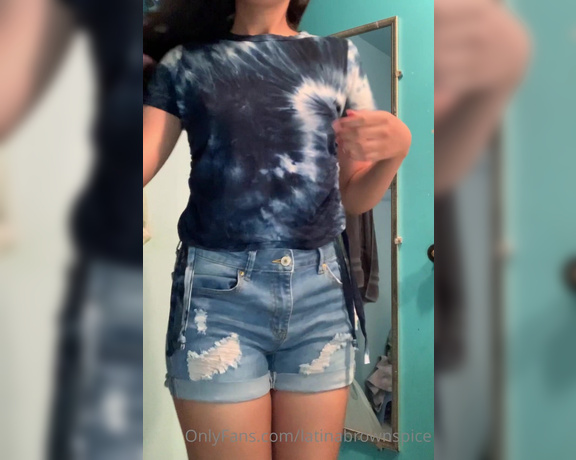 Brown & Sweet aka brownandsweet - 05-03-2022 OnlyFans Video - Thought youd enjoy watching me strip down from some normal clothes for once