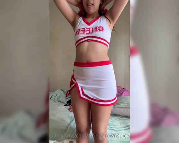 Brown & Sweet aka brownandsweet - 05-08-2023 OnlyFans Video - Would you fuck a cheerleader