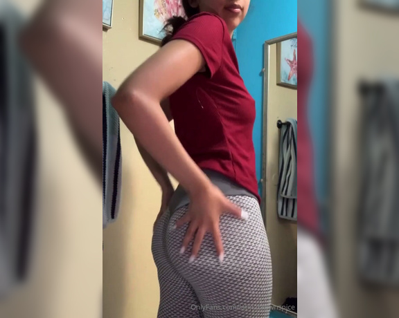 Brown & Sweet aka brownandsweet - 11-16-2023 OnlyFans Video - Throwback older video I never posted Striptease out of some tight leggings  My ass has