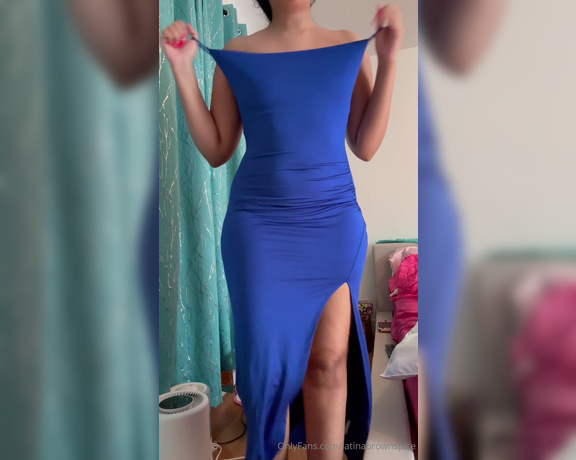 Brown & Sweet aka brownandsweet - 04-01-2024 OnlyFans Video - Do you like watching me strip out of this tight sexy dress