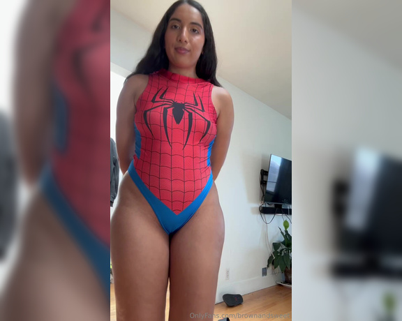 Brown & Sweet aka brownandsweet - 07-20-2024 OnlyFans Video - My spidey senses are tingling for you