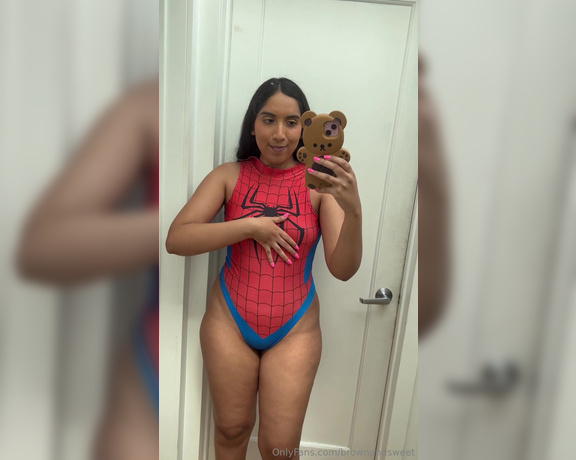 Brown & Sweet aka brownandsweet - 08-22-2024 OnlyFans Video - Shoot your webs on me