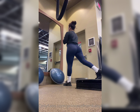 Princessfrombabylon aka princessfrombabylon - 01-15-2022 OnlyFans Video - More gym content I need a spotter