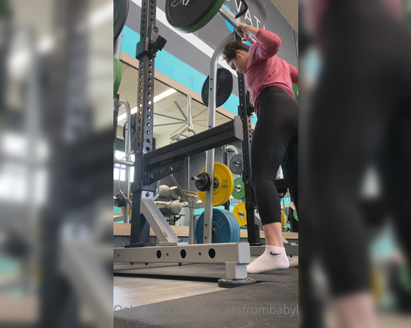 Princessfrombabylon aka princessfrombabylon - 04-23-2023 OnlyFans Video - Squats are hard