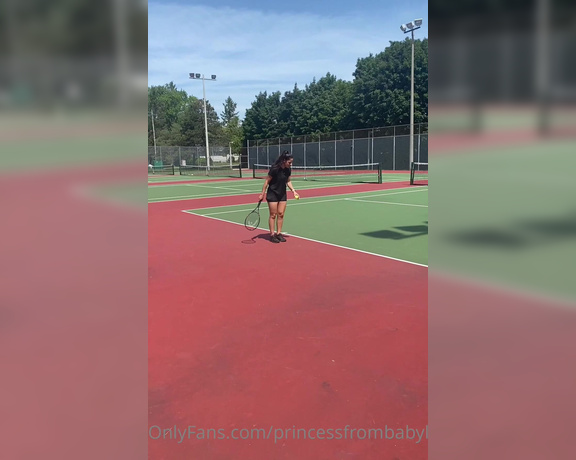 Princessfrombabylon aka princessfrombabylon - 05-26-2023 OnlyFans Video - Tennis anyone