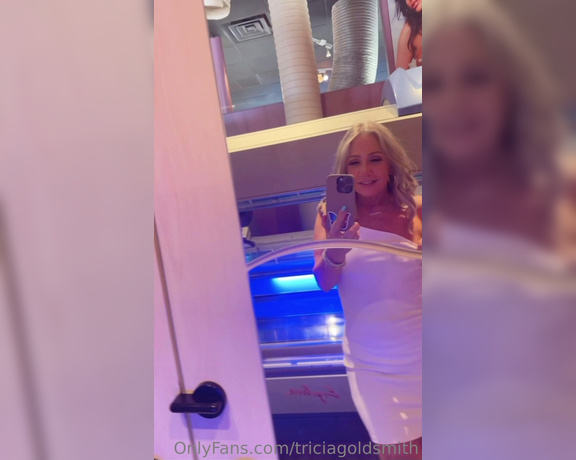 YFGTricia aka triciagoldsmith - 07-15-2023 OnlyFans Video - You made me and wet FaceTiming you today when I was at the tanning salon