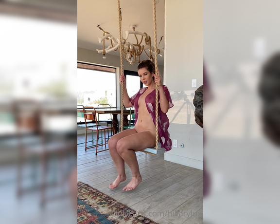 Hillary Lux aka hillarylux - 01-08-2021 OnlyFans Video - Swinging naked was pretty fun