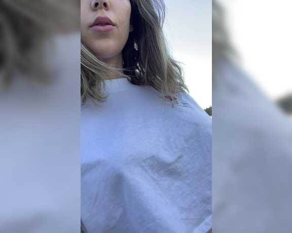 Hillary Lux aka hillarylux - 10-13-2019 OnlyFans Video - Walking Oliver at the park wanna see whats under my crop top hope no one saw